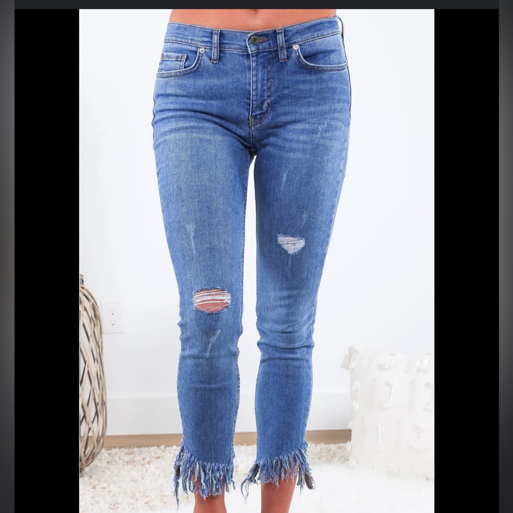 !color is darker than in first image! free people jeans size 26,worn once